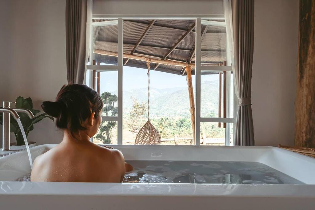 Elephantpoolvilla Maetang Chiangmai Ban Muang Kut Exterior photo