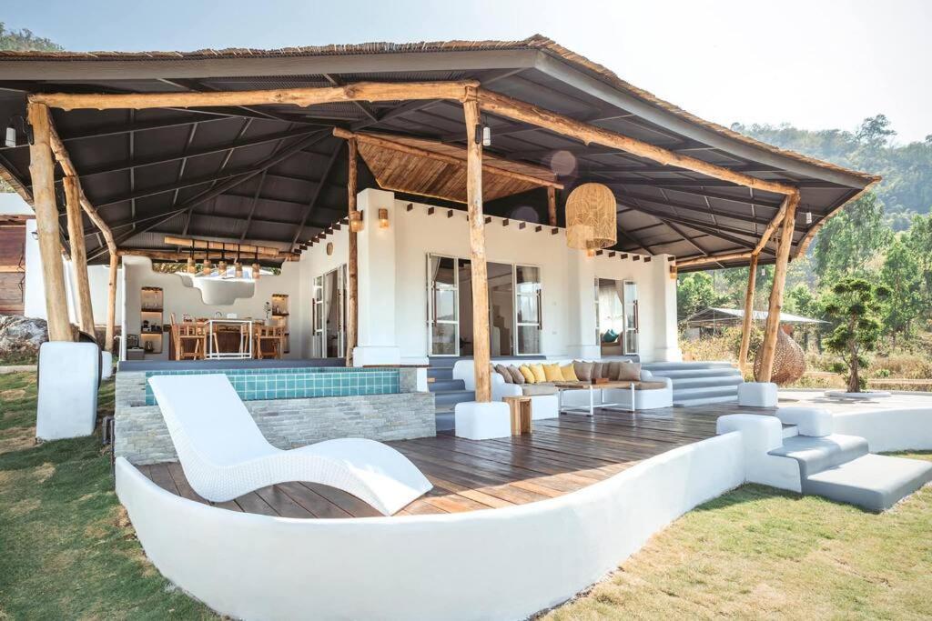 Elephantpoolvilla Maetang Chiangmai Ban Muang Kut Exterior photo